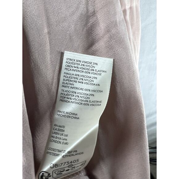 The Gemini Twofer Sweater + Dress Set Size Medium Grey Pink - Picture 11 of 11